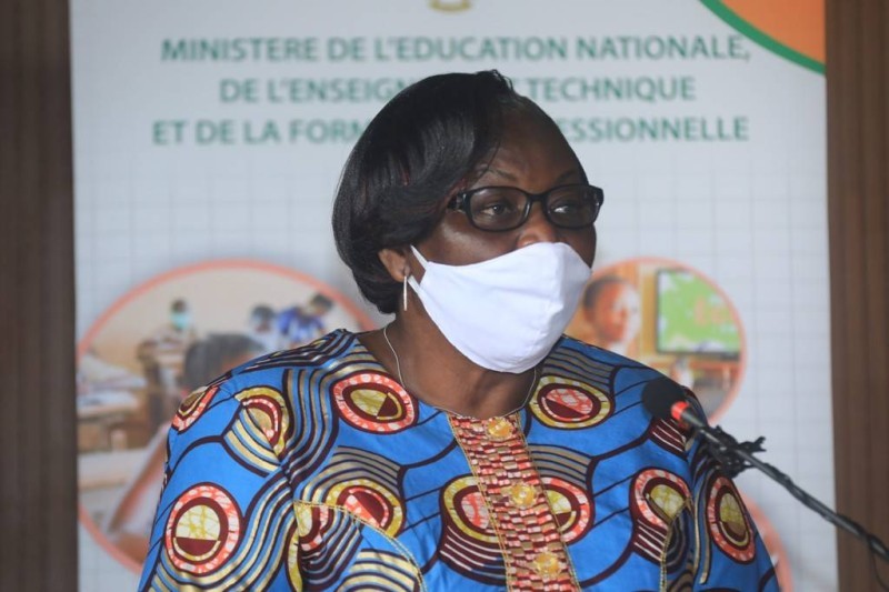 Mme Yao née Beugré Djoman, directrice des écoles, lycées et collèges. (DR)