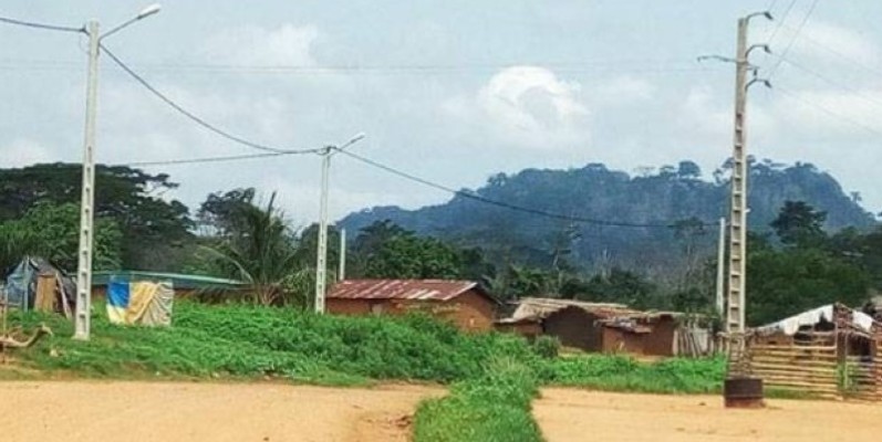 Des localités du N'zi connectées au réseau électrique national. (DR)