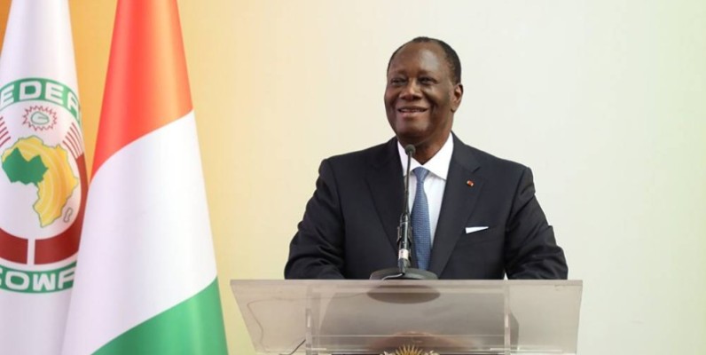 Alassane Ouattara est en phase avec ses pairs de la Cedeao sur la nécessité d’élections libres et apaisées. (DR)