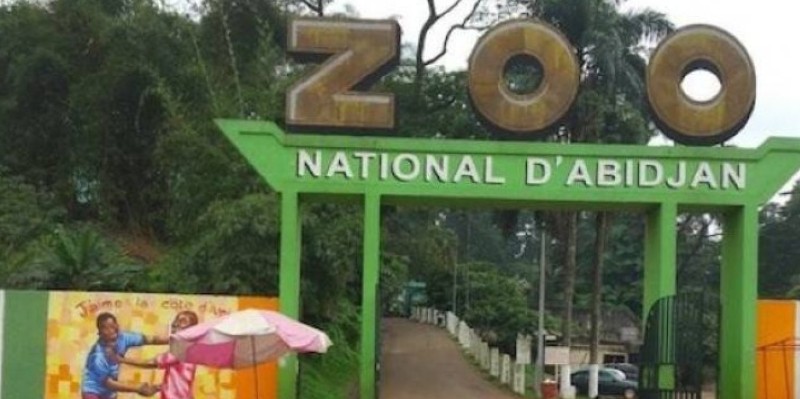 L'entrée principale du Zoo national d'Abidjan. (Dr)