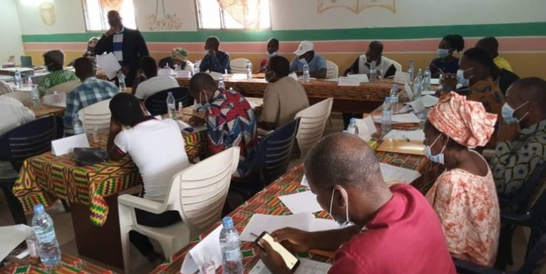 Une vue des participants à l'atelier. (DR)