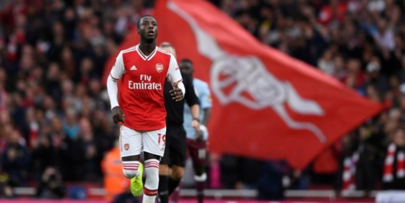 Nicolas Pépé, international ivoirien évoluant à Arsenal. (Dr)