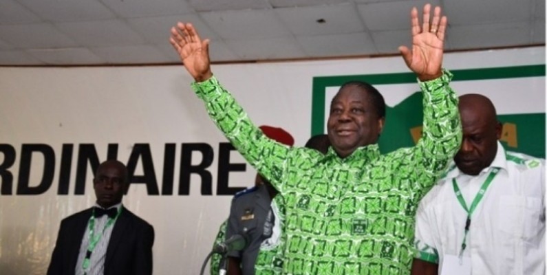 Henri Konan Bédié sera investi par son parti ce samedi. (Dr)
