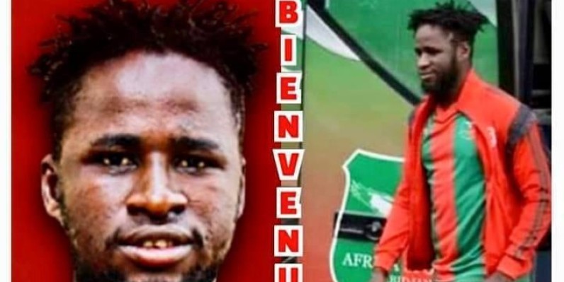 Le défenseur malien El hadj Salim dépose ses valises à l'Africa Sports. (DR)