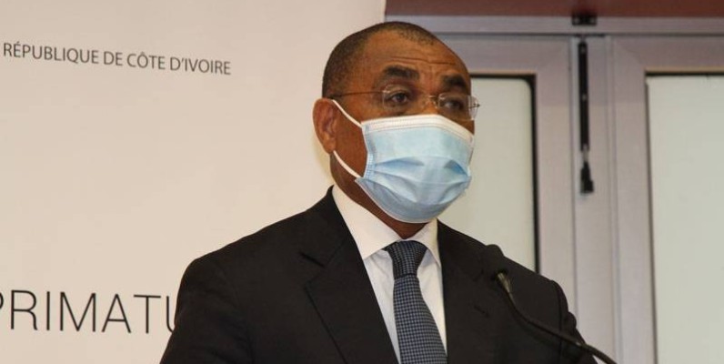 Adama Coulibaly, ministre de l’Économie et des Finances. (Joséphine Kouadio)