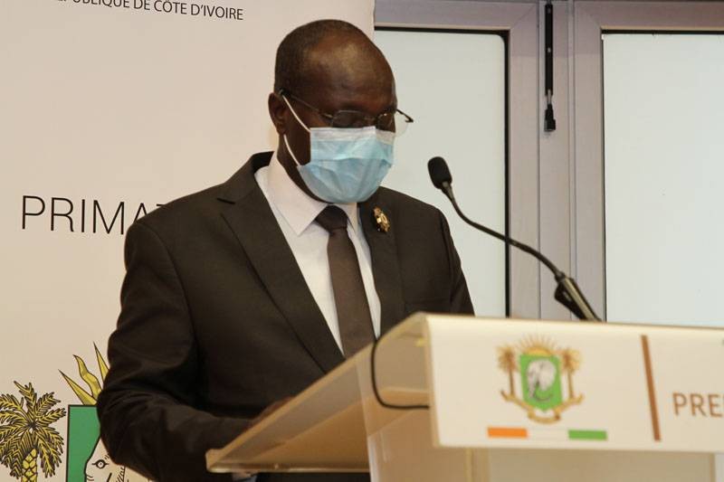 Touré Faman , président de la Chambre de Commerce et d’industrie de Côte d’Ivoire. (Joséphine Kouadio)