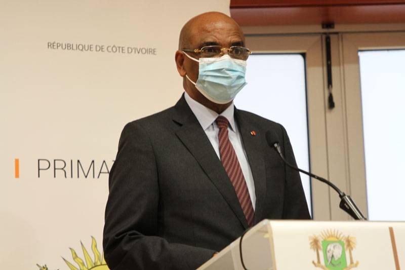 Le président de la Confédération générale des entreprises de Côte d'Ivoire, Jean-Marie Ackah. (Joséphine Kouadio)
