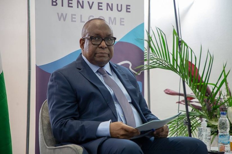 Me René Bourgoin, président de la Haute autorité de la communication audiovisuelle. (DR)