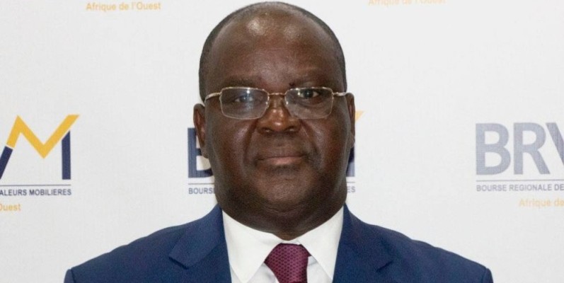 Edoh Kossi Amenounve, directeur général de la Brvm. (DR)