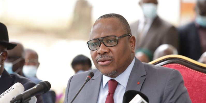 Le président de la Cei, Ibrahime Coulibaly-Kuibiert. (DR)