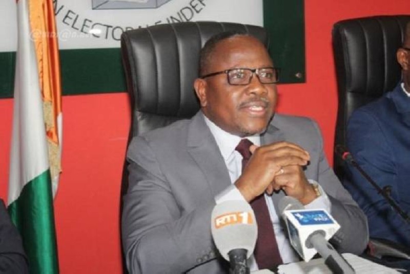 Le président de la CEI, le magistrat Ibrahime Kuibiert-Coulibaly