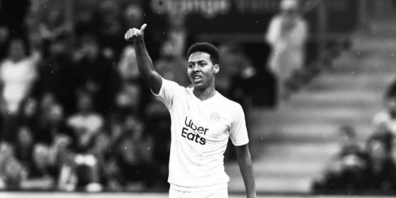Marley Aké, l’attaquant de l’Olympique de Marseille. (DR)