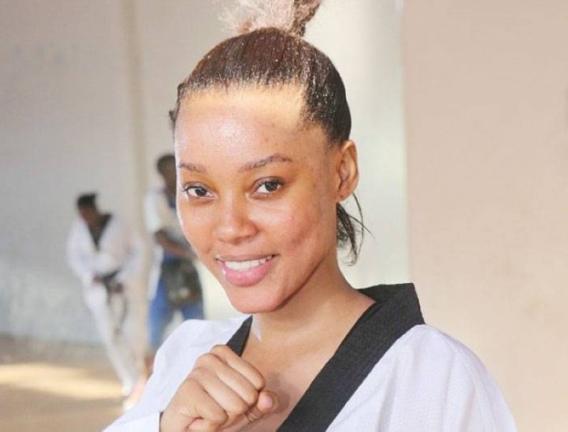 Cynthia Kragbé Nizié sort de l'Injs avec un Master 2, spécialité taekwondo. (DR)