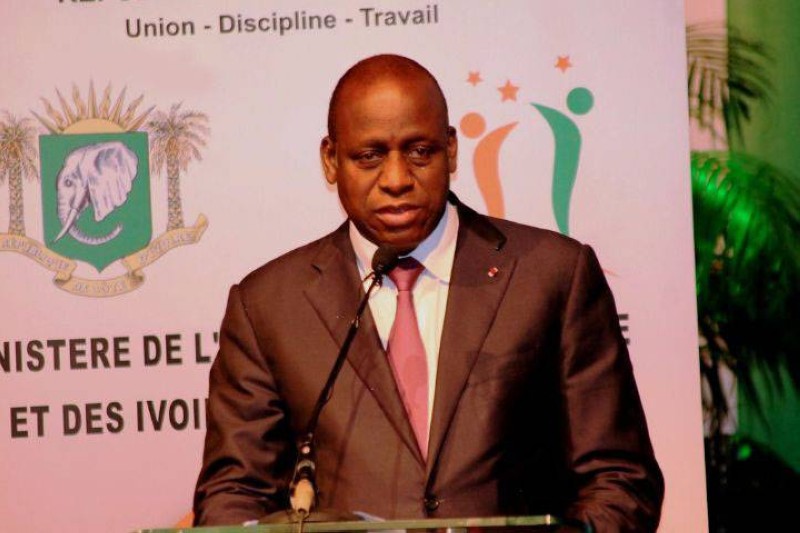 Le Ministre des Affaires Etrangères, Ally Coulibaly