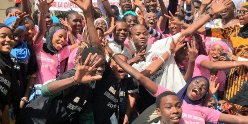 Les jeunes invités à la non violence. (DR)