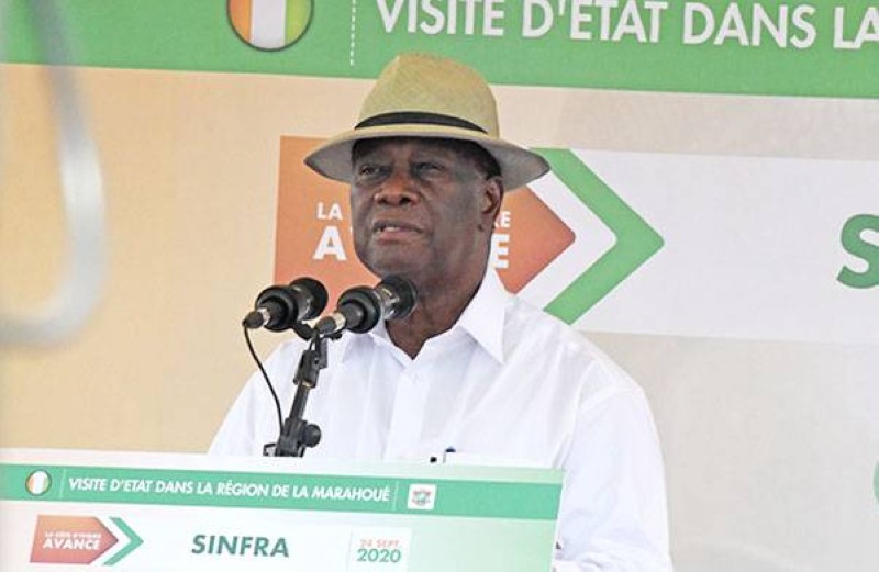 Le Chef de l'Etat, Alassane Ouattara. (DR)