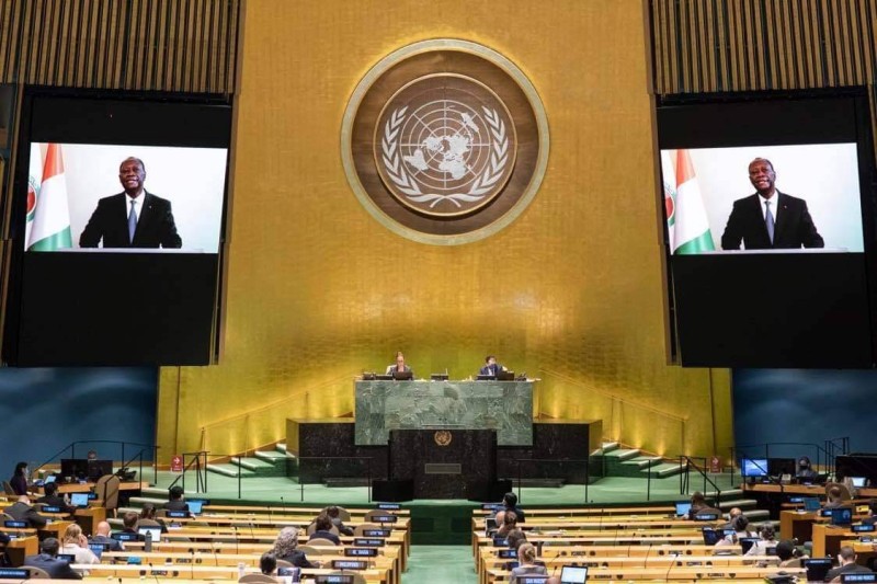 Déclaration d’Alassane Ouattara, président de la République de Côte d’Ivoire à la 75è session de l’Assemblée générale des Nations unies :