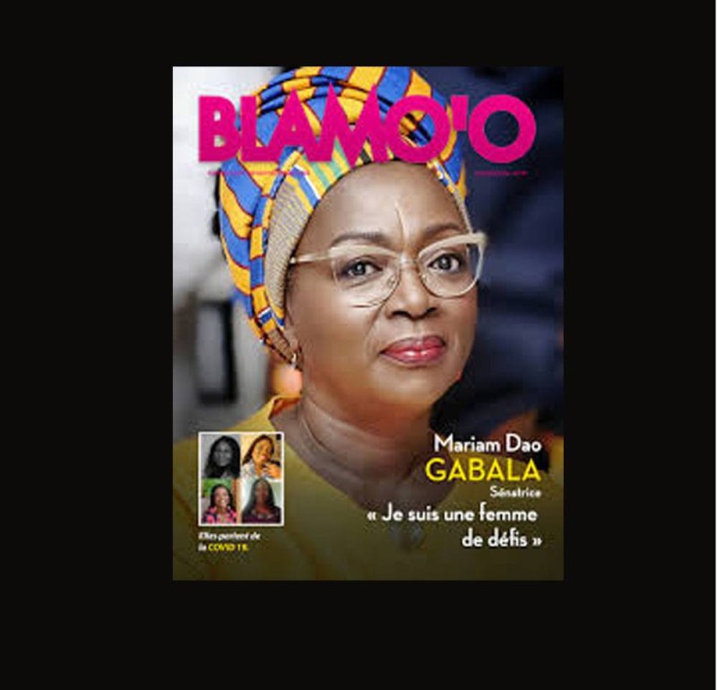 La UNE du magazine BLAMO'O