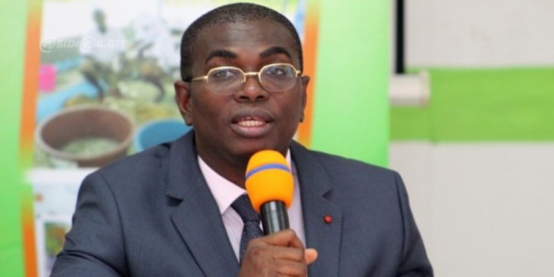 Le ministre des Pme, Félix Anoblé, a instruit les entrepreneurs de la Marahoué sur les actions du gouvernement en faveur de leur secteur. (Dr)