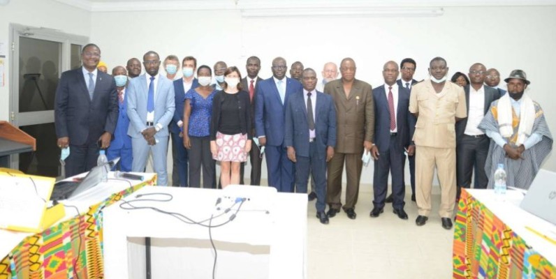 Les membres du comité national de pilotage du projet se sont réunis, le 28 septembre, à Cocody-Angré. (Dr)