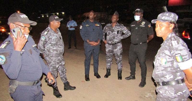 Le directeur général de police était aux côtés ses hommes sur le terrain. (Dgpn)