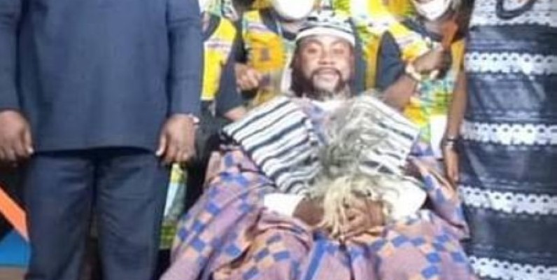 Investiture d'Ange Gbadié, président du Cada. (DR)