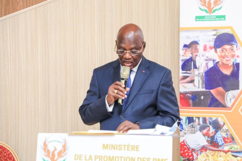 Le président du Conseil de surveillance de l'Agence CI PME