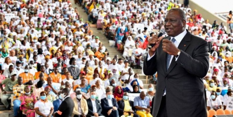 Hamed Bakayoko, Premier ministre ivoirien. (Dr)
