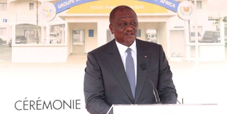 Le Premier ministre Hamed Bakayoko et maire de la commune d'Abobo. (DR) 