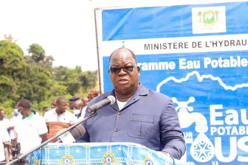 Le ministre de l'Hydraulique, Laurent Bogui Tchagba (DR)