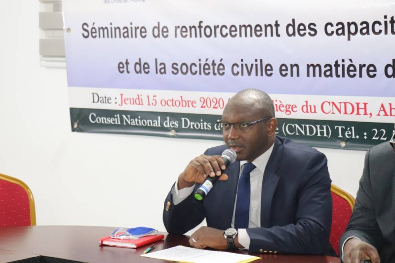 Hassane Diané, Secrétaire général du Cndh