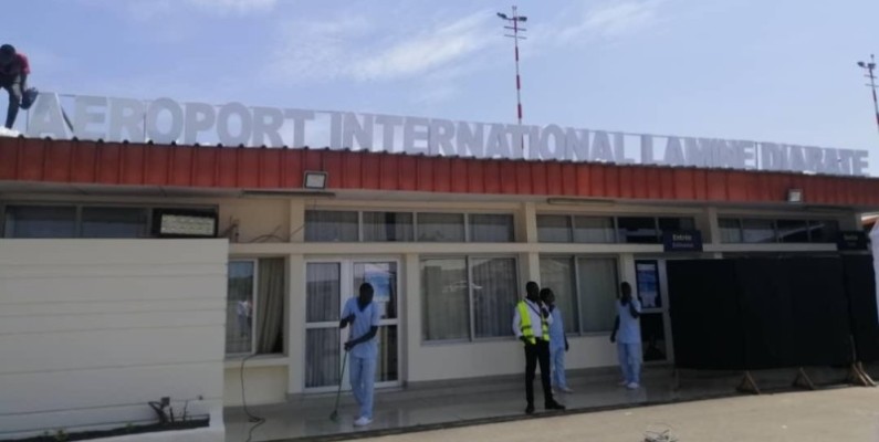 Une vue de l’aéroport d’Odienné qui porte l’illustre nom de Lamine Diabaté. (Photos : Dr)