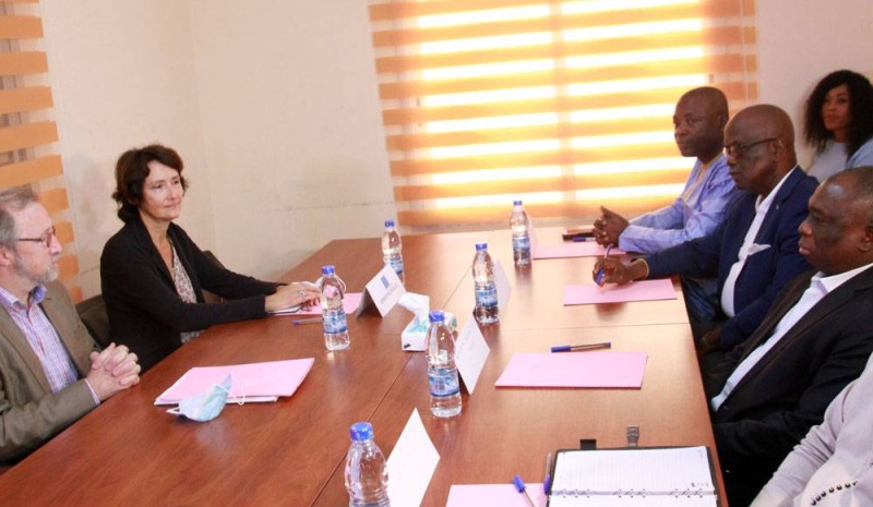Une mission d'expertise de l'UE a rendu visite au candidat indépendant KKB (Ph Sébastien Kouassi)