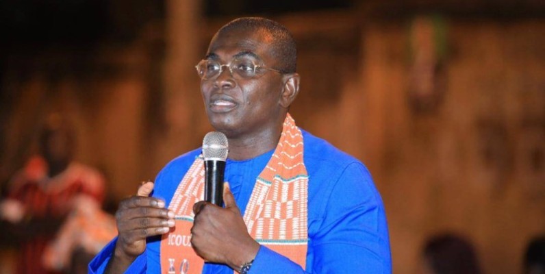 Le ministre Félix Anoblé, directeur de campagne du candidat Alassane Ouattara dans la région de San Pedro. (Dr)