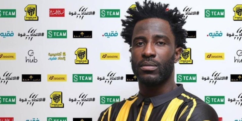 L'international ivoirien, Wilfried Bony a divorcé d'avec le club Al-Ittihad. (Dr)