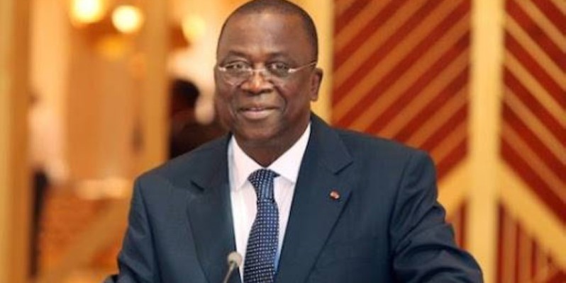 Jeannot Ahoussou-Kouadio, président du Sénat ivoirien. (DR)