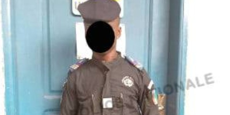 Une vue du faux gendarme. (Dr)