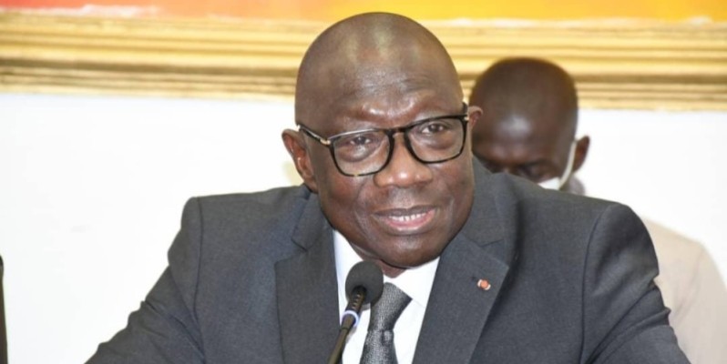 François Albert Amichia, directeur régional de campagne du candidat du Rhdp à Treichville et Marcory. (Dr)