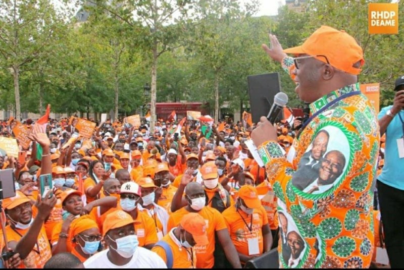 Les différentes mobilisations en Europe par Lanciné Diaby se sont avérées payantes au final. Ph : DR
