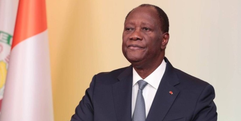 Le Président de la République, Alassane Ouattara. (DR)