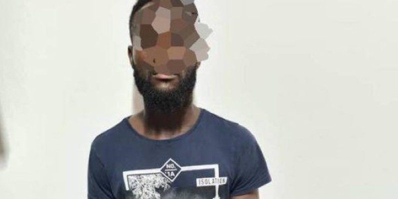 Le présumé violeur a été appréhendé des jours après son forfait. (Police secours)