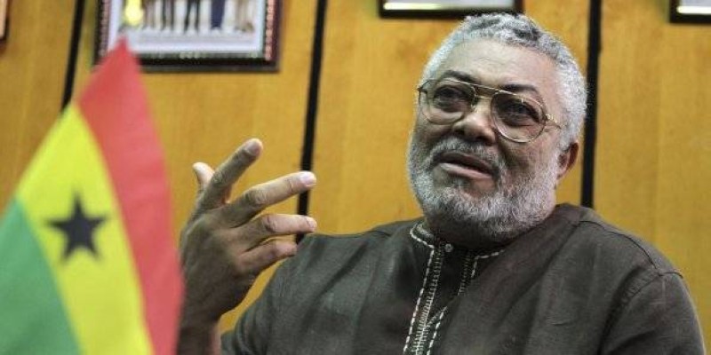Jerry John Rawlings est décédé d'une courte maladie. (Dr)