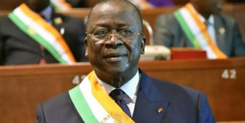 Jeannot Ahoussou-Kouadio, président du Sénat. (DR)