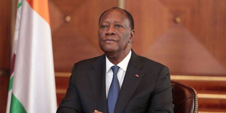 Alassane Ouattara, Président de la République de Côte d'Ivoire. (Dr)