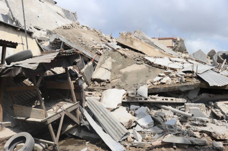 L'immeuble a détruit la maison du retraité Soro Gnineman (Jean Bavane)
