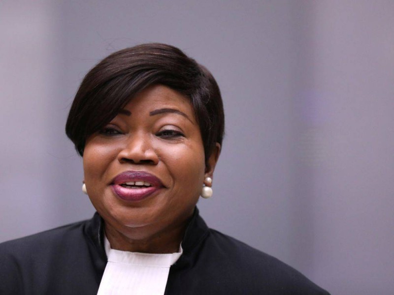 La procureure de la CPI, Fatou Bensouda (DR)