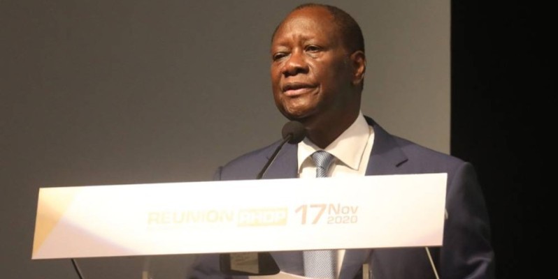 Le Chef de l’État, Alassane Ouattara. (Dr)