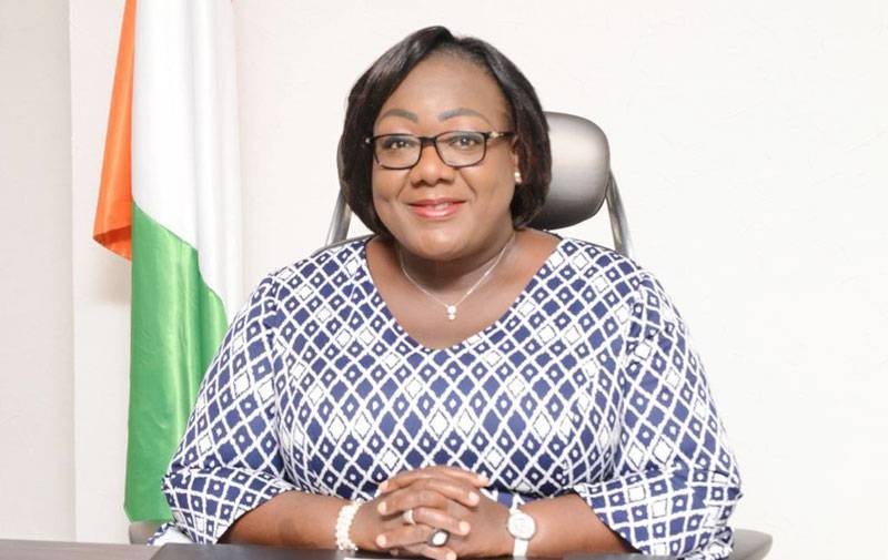 Anne Désirée Ouloto, ministre de l’Assainissement et de la Salubrité. (Dr)