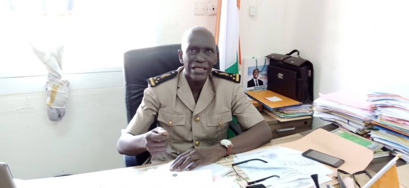 Le préfet du département de Blolequin, Sidiki Coulibaly. (Dr)
