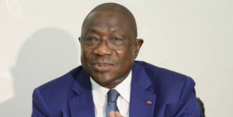 Albert François Amichia, ministre de la Ville. (Dr)